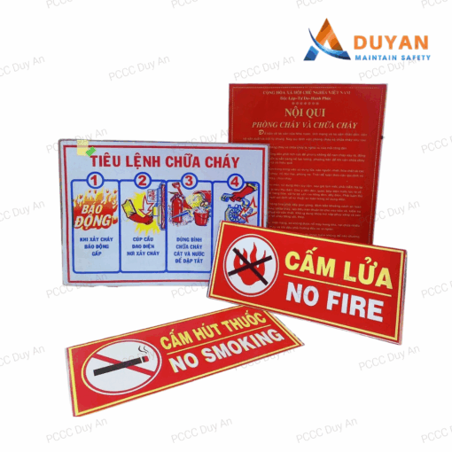 Bộ Nội Quy Tiêu Lệnh PCCC, Bảng Tiêu Lệnh 06