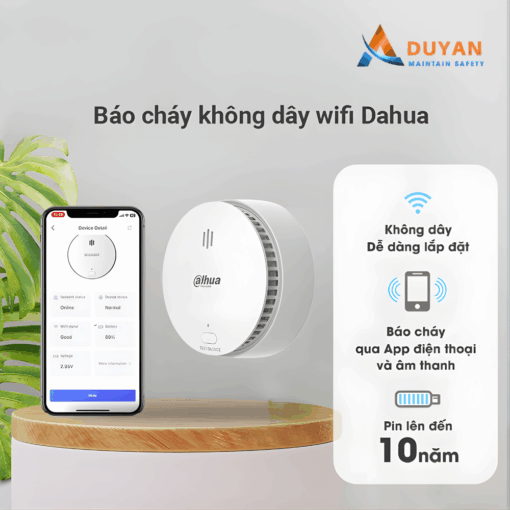 Đầu báo khói wifi Dahua DHI-HY-SA2FA 07