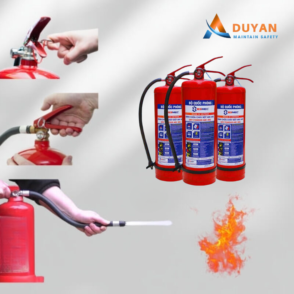 Hướng dẫn sử dụng bình chữa cháy 0