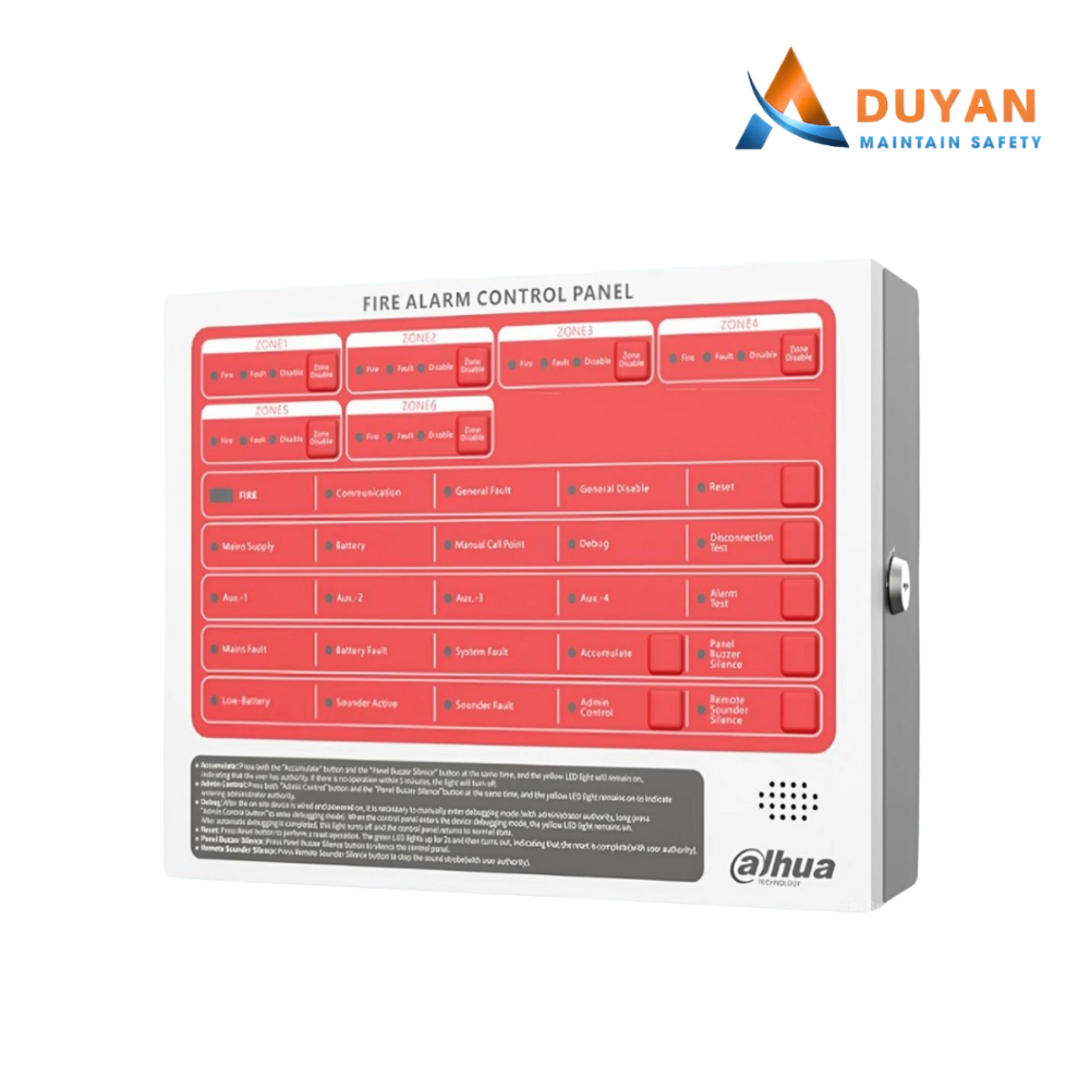 Trung tâm báo cháy thường Dahua DHI-HY-C102-4 03