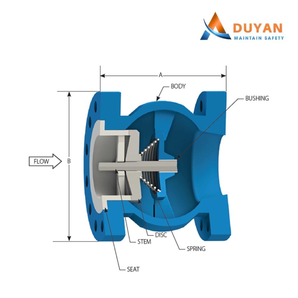 van 1 chieu lo xo dn50 arv asc600 03 - PCCC Duy An