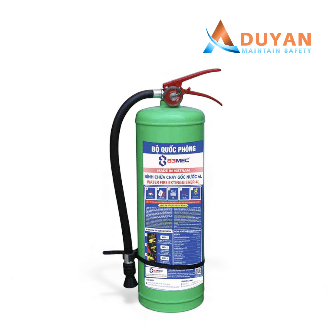 Bình chữa cháy gốc nước 4L 83MEC Bộ Quốc Phòng 1