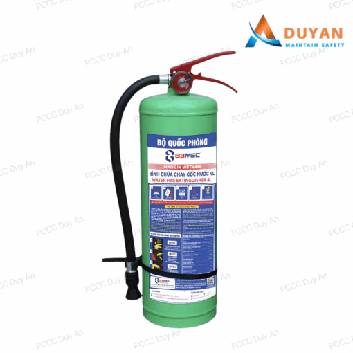 Bình chữa cháy gốc nước 4L Quốc Phòng 83 MEC 01