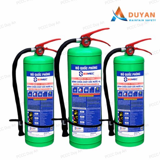 Bình chữa cháy gốc nước 4L Quốc Phòng 83 MEC 02