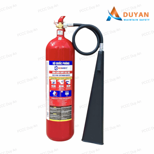 Bình Chữa Cháy Khí CO2 5kg MT5 83MEC Bộ Quốc Phòng 01