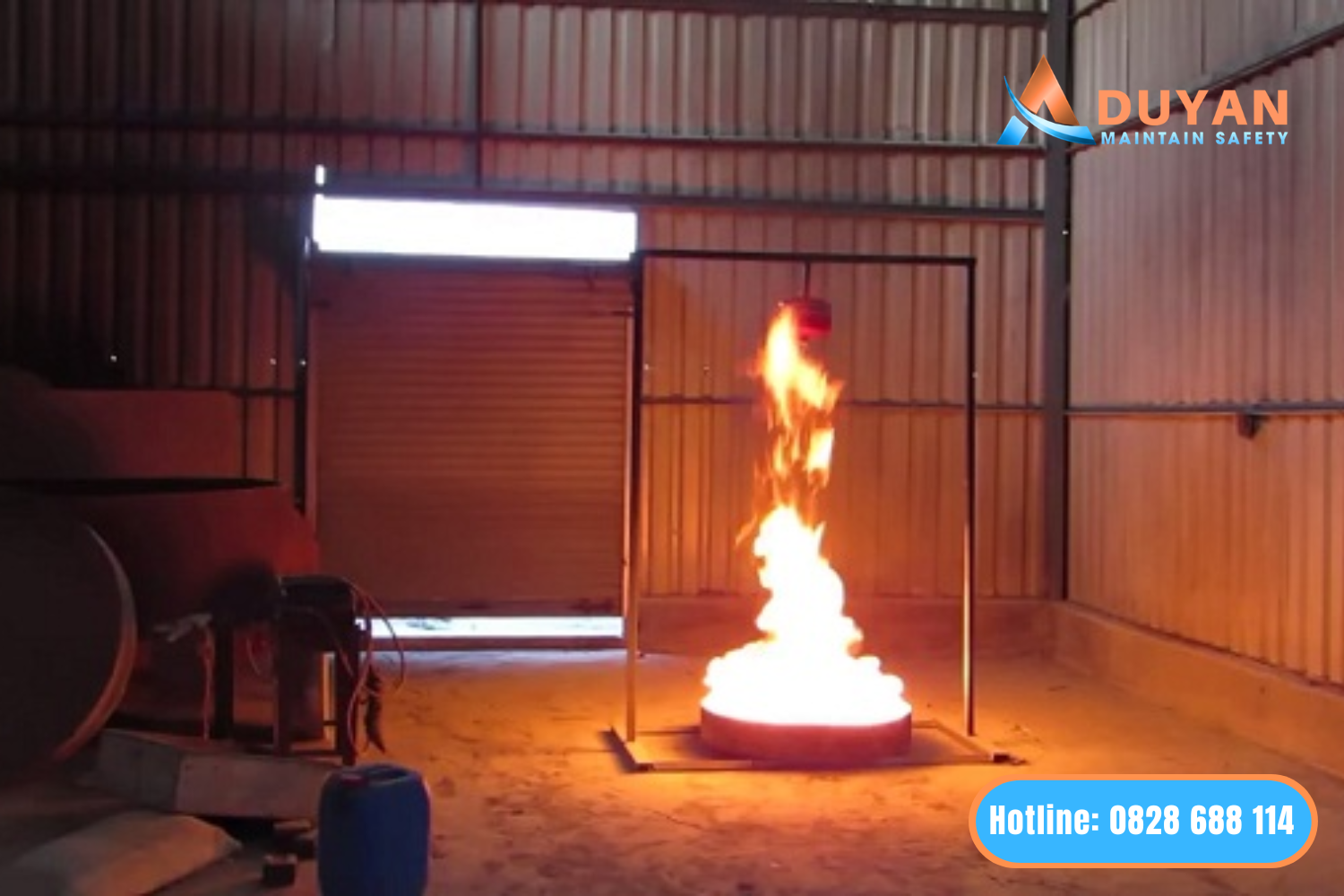 Cách thức hoạt động bình cầu chữa cháy bộ quốc phòng 01