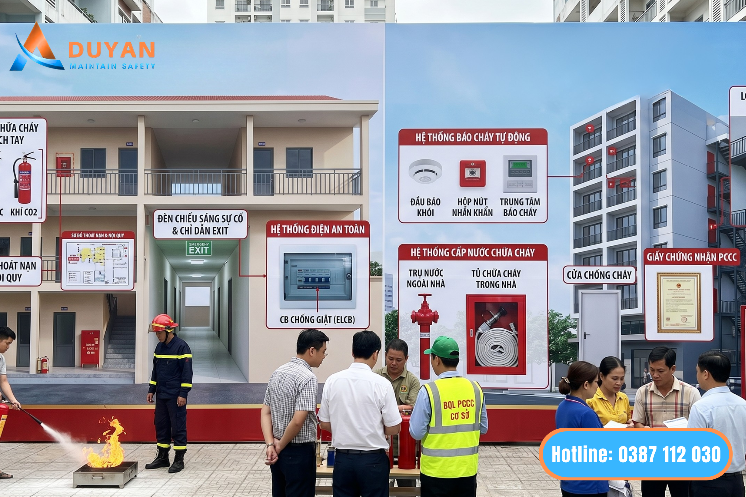 Phân loại quy định PCCC cho nhà trọ theo quy mô quản lý PCCC mới 02