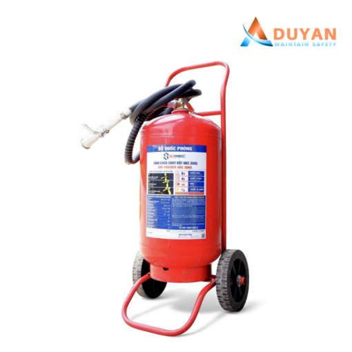 Bình xe đẩy chữa cháy bột 35kg BQP 01