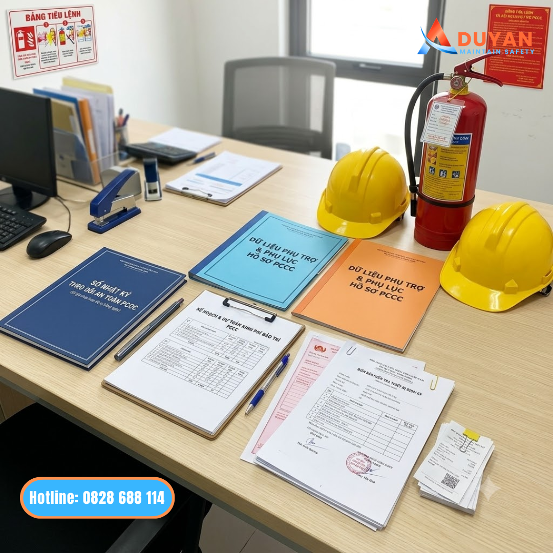 Quản lí dữ liệu phụ trợ hồ sơ PCCC